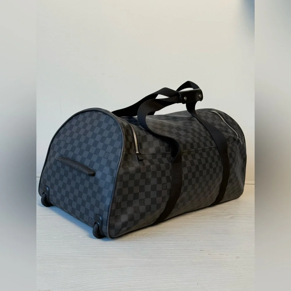 Louis Vuitton Neo Eole 55 Damier Graphite Rolling Duffle Bag